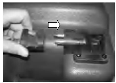 Connecting fuel joint to outboard motor