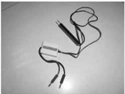 Peak voltage adapter for ignition coil resistance measurement