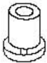Lower casing new oil seal installation depth diagram