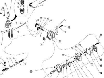 Parsun F20/F25 FUEL