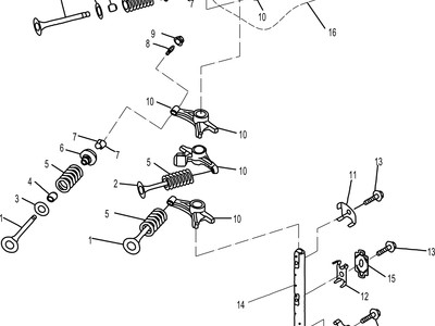 Parsun F20/F25 VALVE