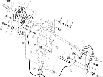 Parsun F30/F40 BRACKET 3