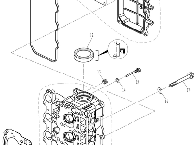 Parsun F50/F60 CYLINDER