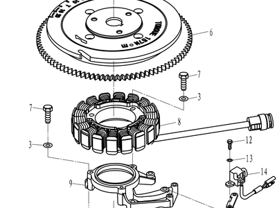 Parsun F50/F60 ELECTRIC 1