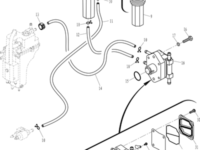 Parsun F50/F60 FUEL SYSTEM