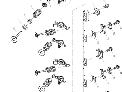 Parsun F50/F60 VALVE