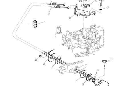 Parsun F5A/F6A STEERING