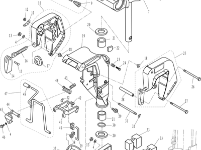 Parsun F8/F9.8 BRACKET