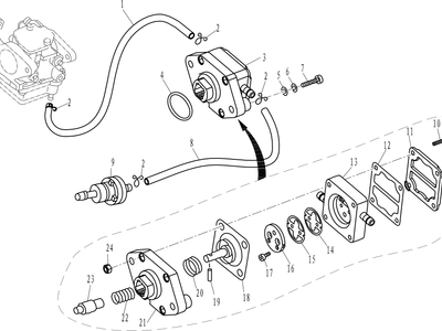 Parsun F8/F9.8 FUEL